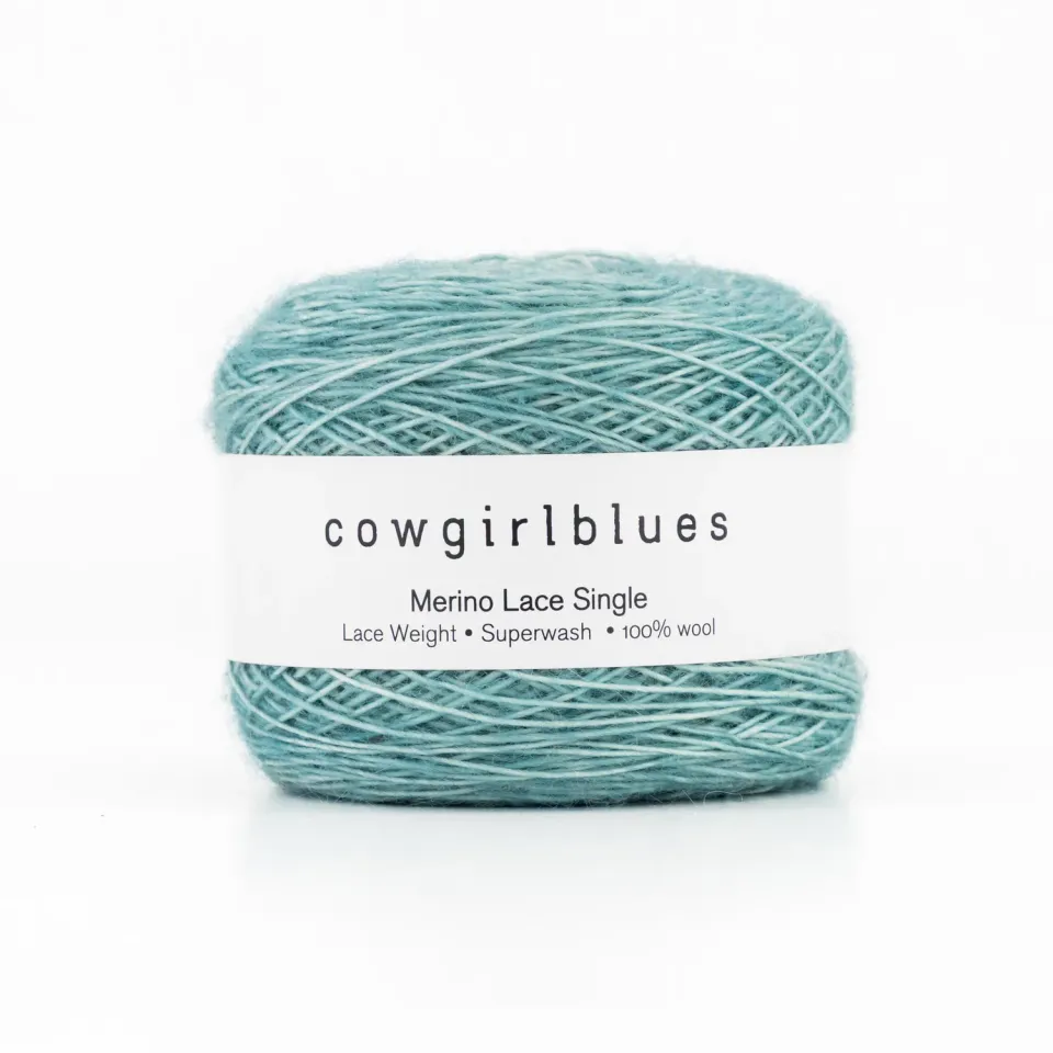 Cowgirlblues Merino Lace Low Tide Lacegarn handgefärbt