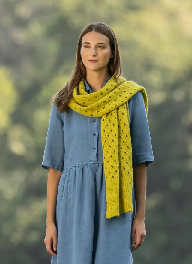 Blue Sky Fibers Classic Series Aloe Wrap Strickanleitung Sommer