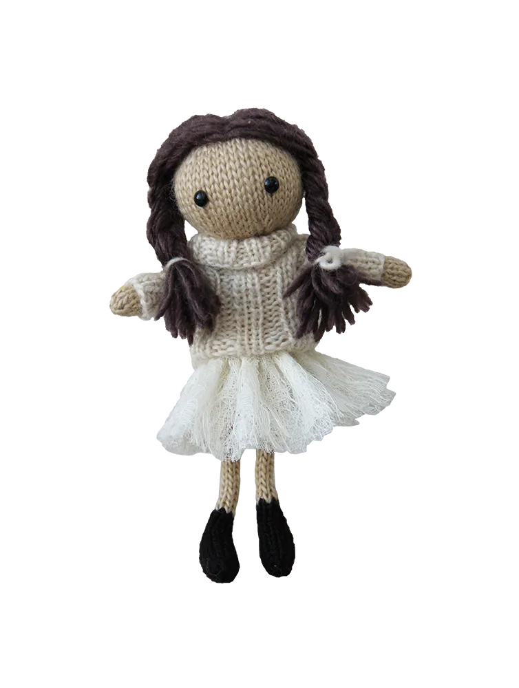 Go Handmade Astrid Strickset Figur mit Garn Vintage 58 g