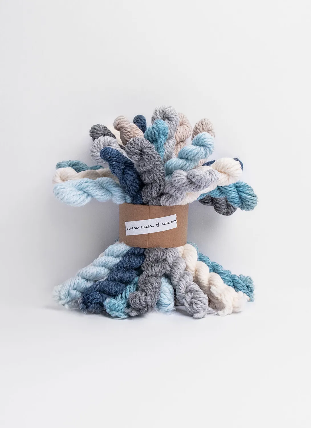 Blue Sky Fibers Classic Series Ephraim Wrap Strickanleitung Mosaik