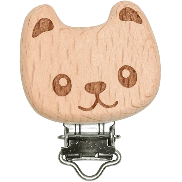 Go Handmade Hosenträger Clips 38mm Rabbit Metall für Baby