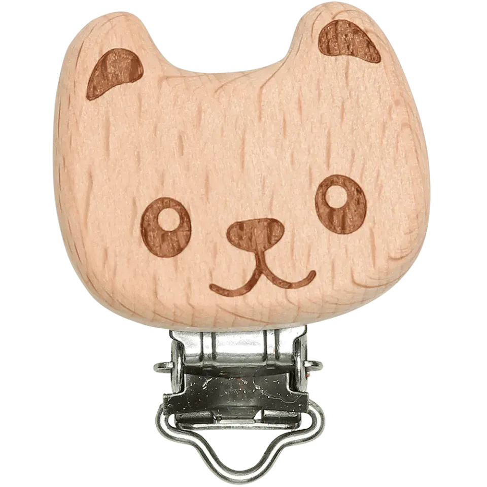 Go Handmade Hosenträger Clips 38mm Rabbit Metall für Baby