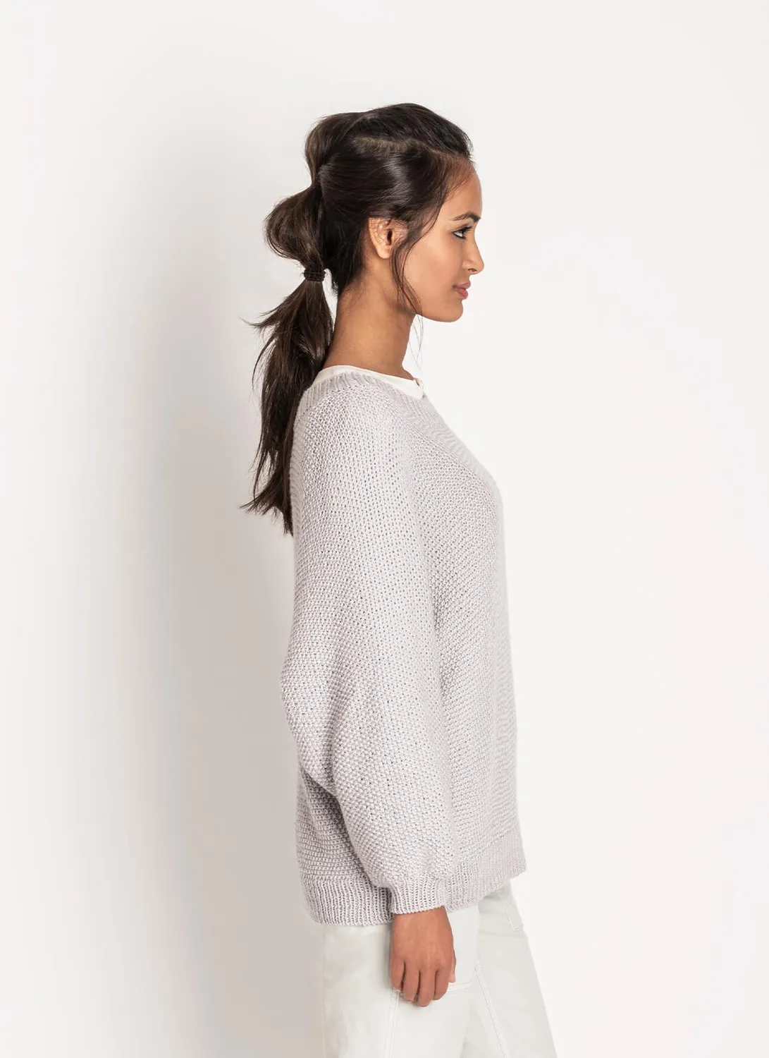 Blue Sky Fibers Classic Bethel Sweater Strickanleitung 202133 locker