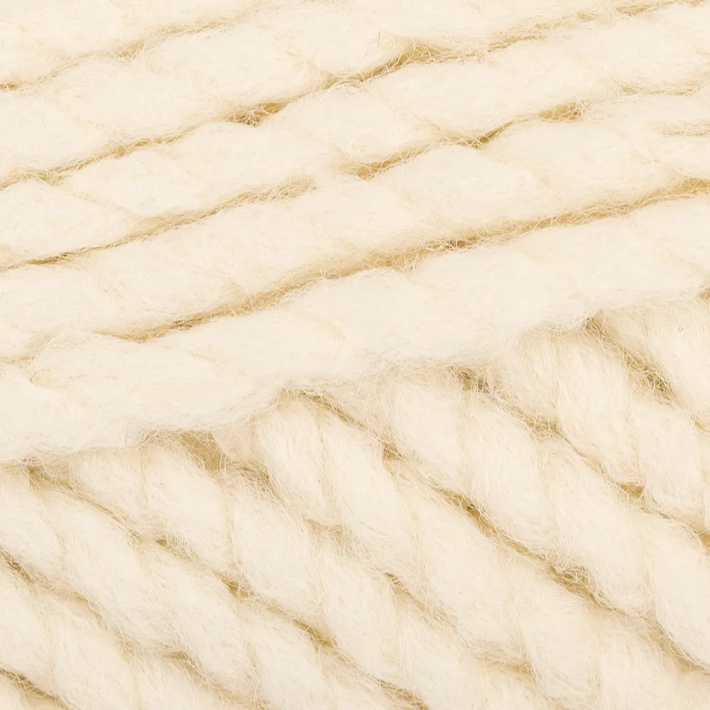 Paintbox Yarns Wool Blend Chunky Garn 5x100g Pearl White