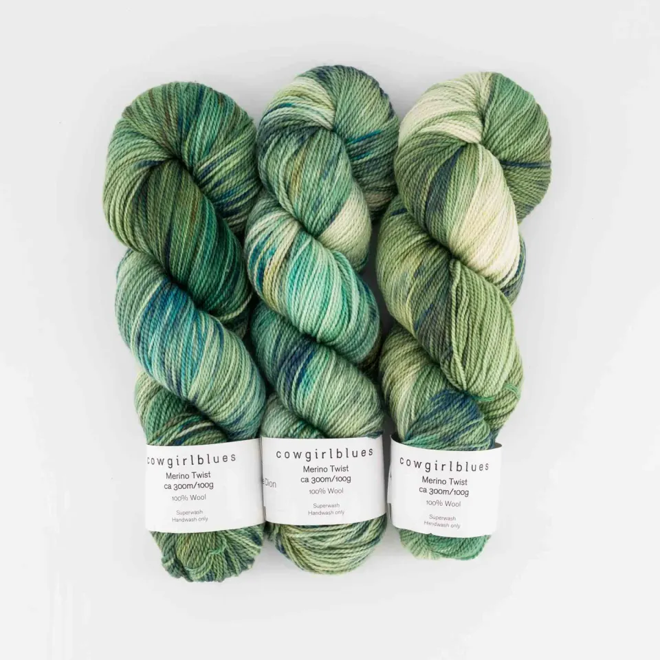 Cowgirlblues Merino Twist Wolle Celine Dion handgefärbt