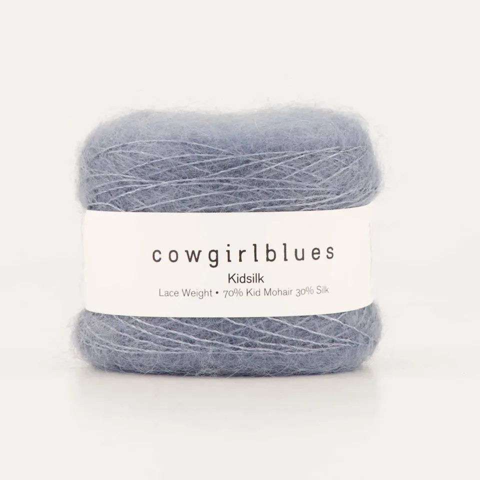 Cowgirlblues Kidsilk Airforce Mohairgarn handgefärbt