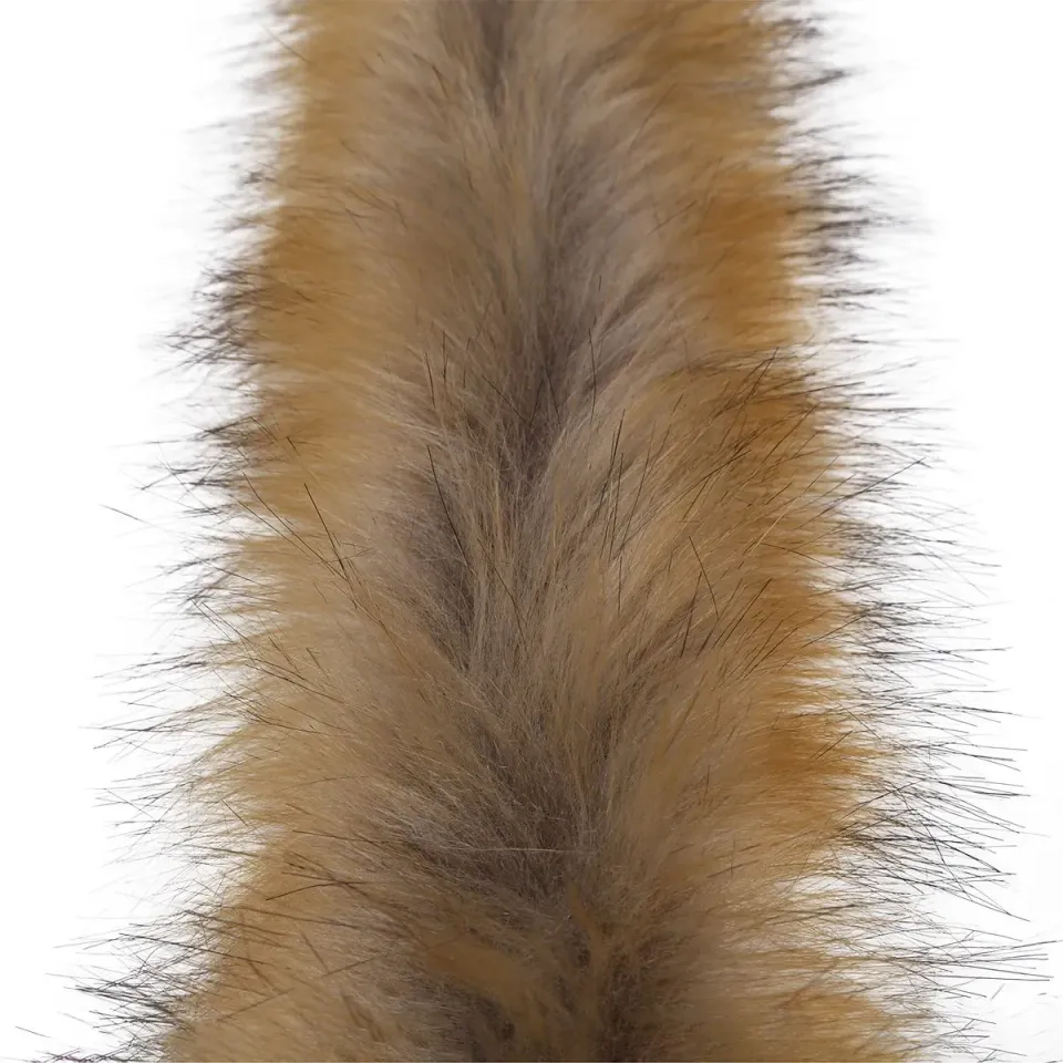 Go Handmade Kunstfellstreifen Fuchs 70x3 cm