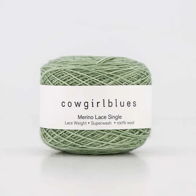 Cowgirlblues Merino Lace Sage Strickwolle salbei