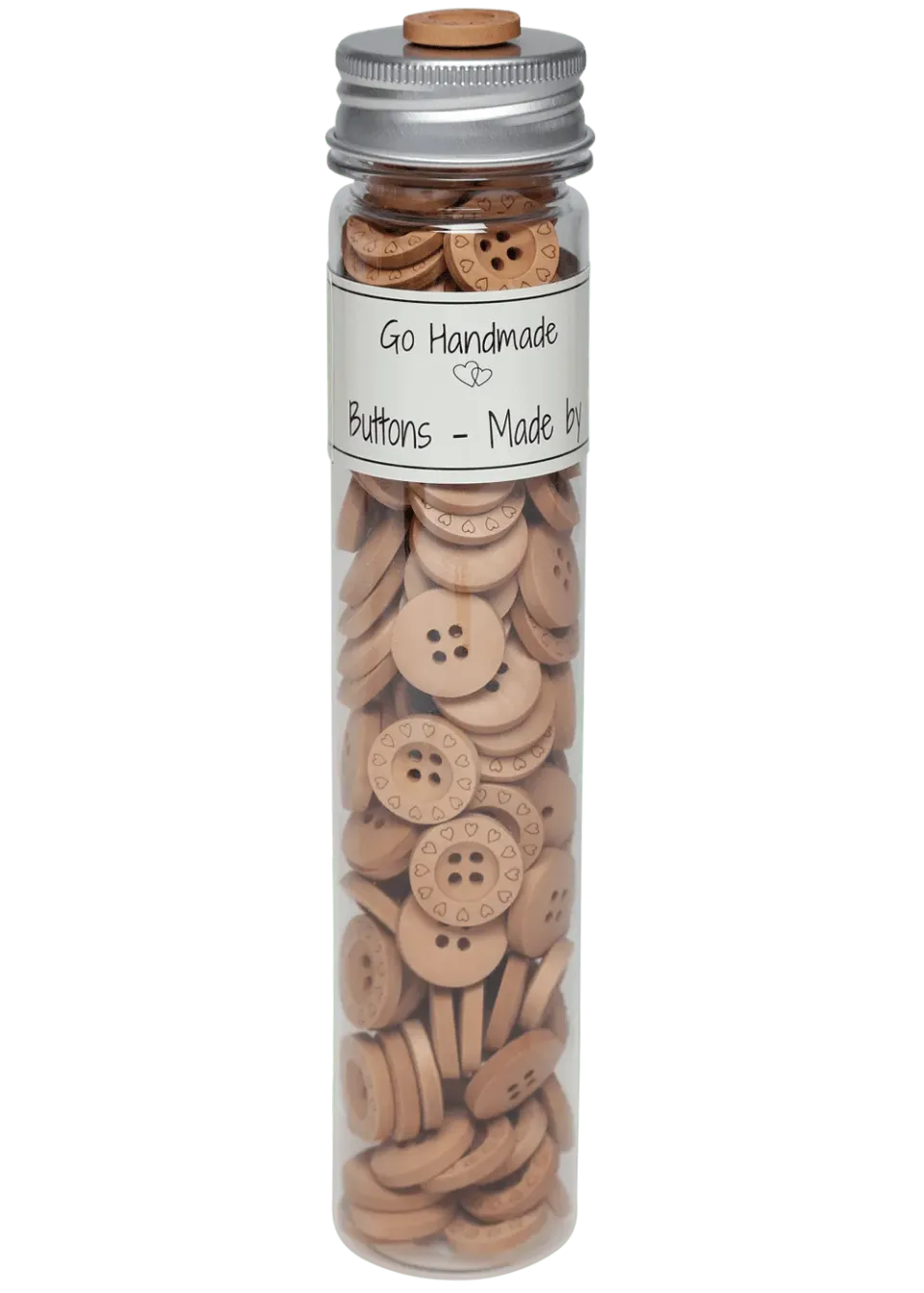 Go Handmade Hearts Knöpfe 18 mm 145 Stück