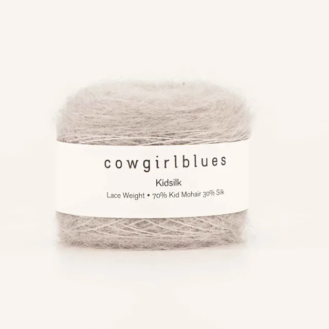 Cowgirlblues Kidsilk Silver Fox Garn Ball flauschig