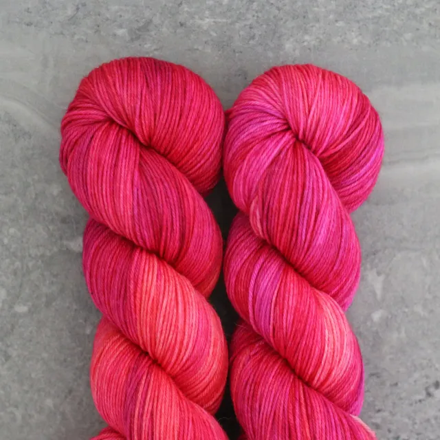 Madelinetosh Woolcycle Sport Plastic Flamingo Garn 300m