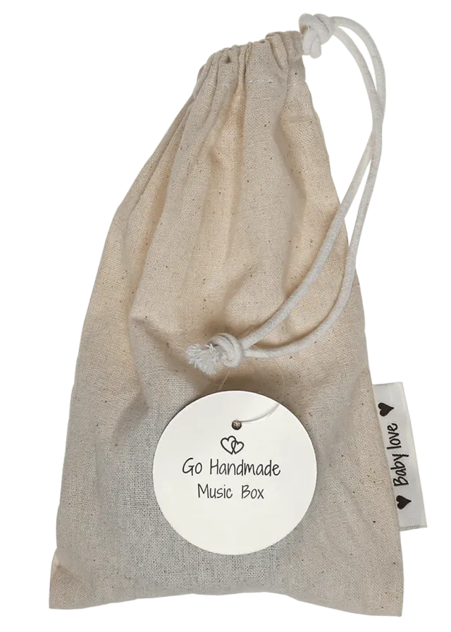 Go Handmade Spieluhr Baby Rock a Bye 100% Baumwolle