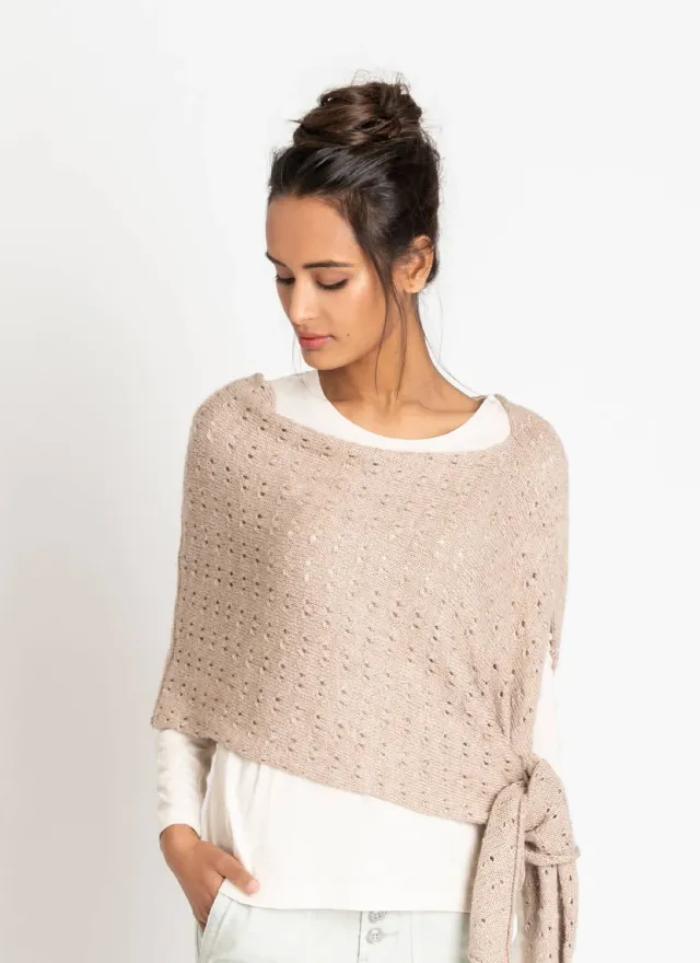 Blue Sky Fibers Woodbridge Wrap 202116 Strickanleitung Spitze