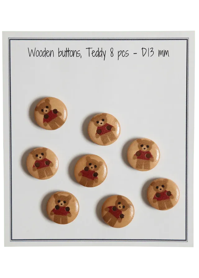 Go Handmade Teddy Sicherheitsaugen 13 mm Rot 8 Stück