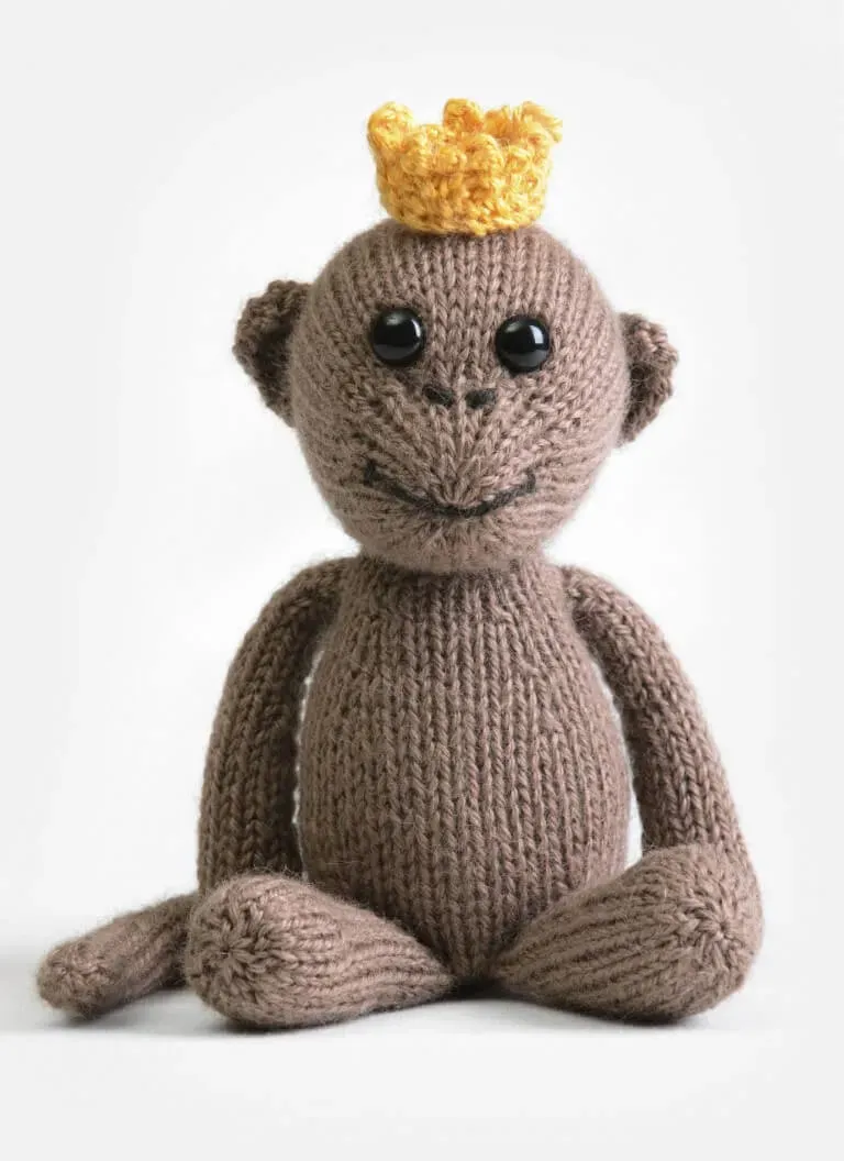 Blue Sky Fibers Classic Marcel the Monkey Strickanleitung PDF