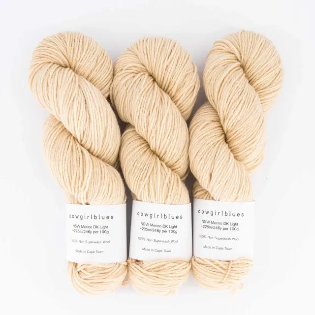 Cowgirlblues NSW Merino DK Champagne Wolle 100g Filz