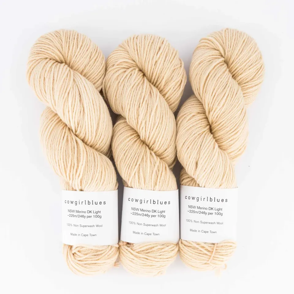 Cowgirlblues NSW Merino DK Champagne Wolle 100g Filz