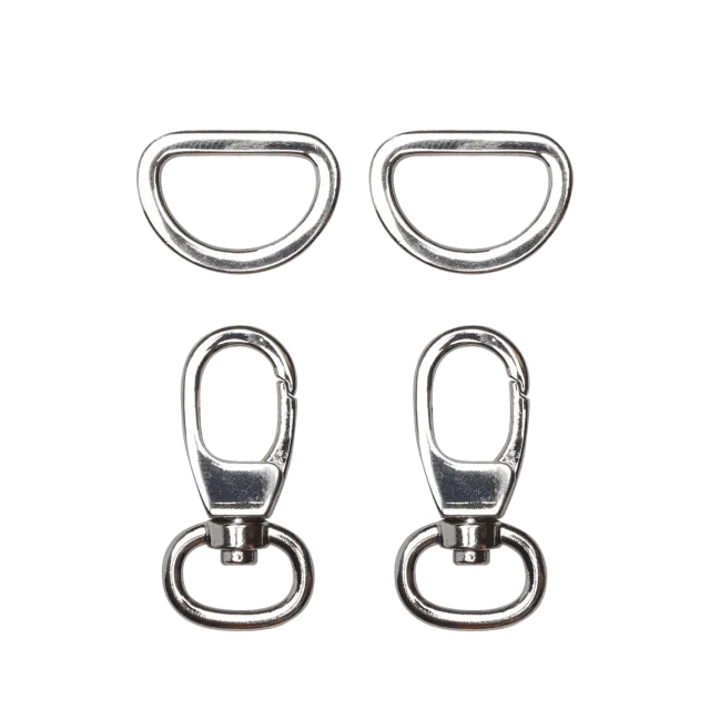 Go Handmade Lobster Lock Karabiner 35mm 2 Stk silber